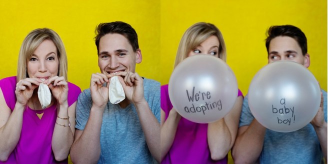 adoption announcement - side by side